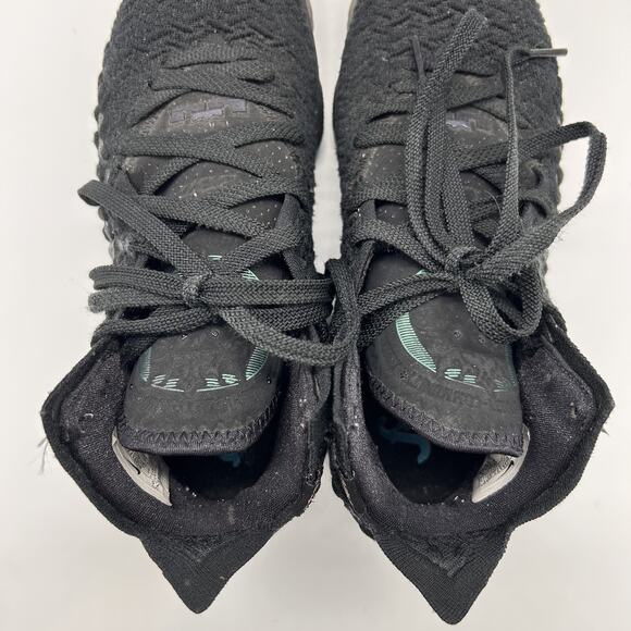 Nike LeBron 17 Shoes Mens Size 7.5 Global Currency Basketball Knit BQ3177-001 - Picture 6 of 9